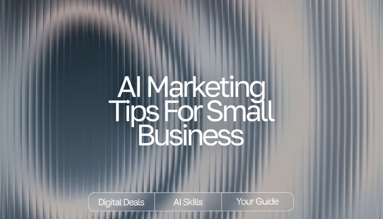AI Marketing for Small Business: Tips, Tools & Workflow